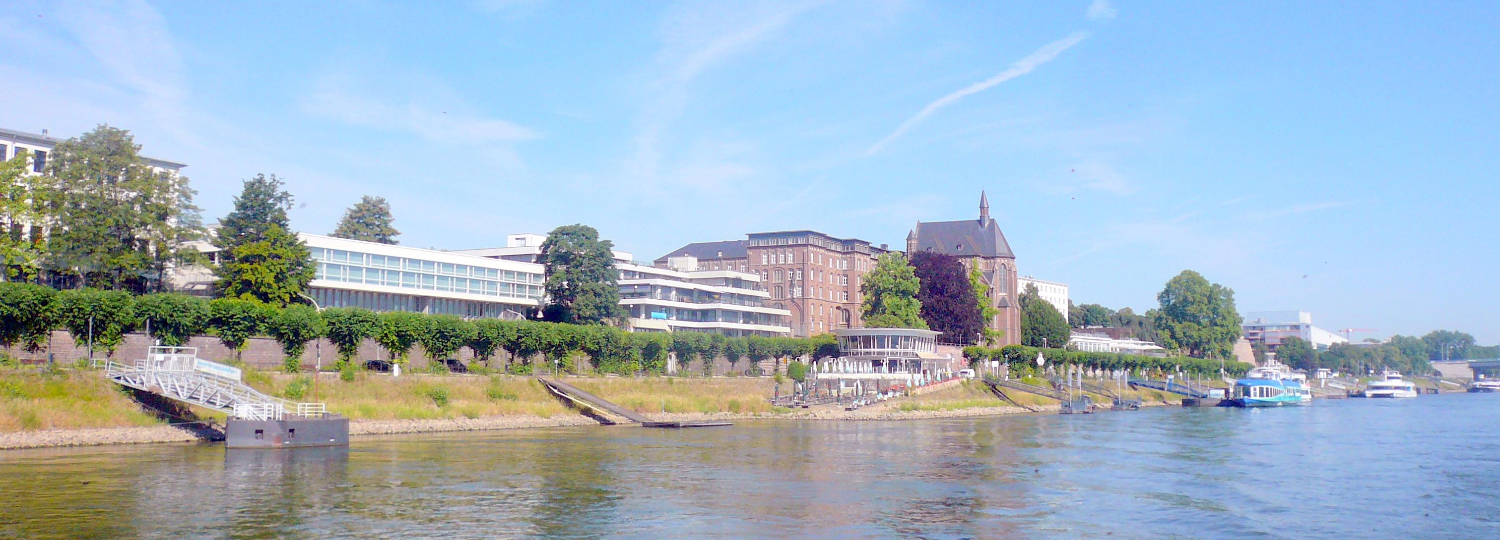 Panorama Rheinufer Bonn